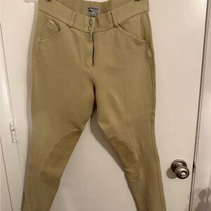 Dover Saddlery Beige Riding Pants